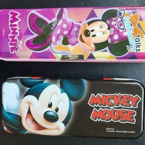 Two Mickey Mouse and Minnie Mouse Disney 2 sided P